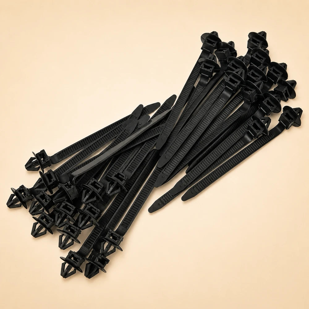 Nylon Push Mount Cable Ties