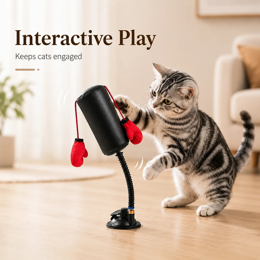 Multifunctional Cat Boxing Toy