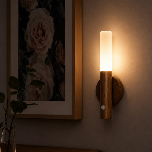 Magnetic Motion Sensor Wall Light