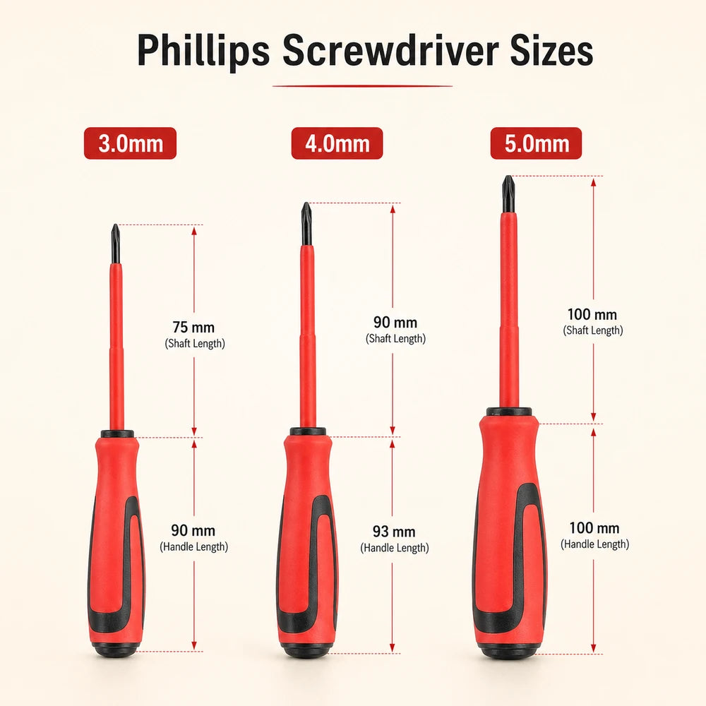 Magnetic Insulated Screwdriver Set