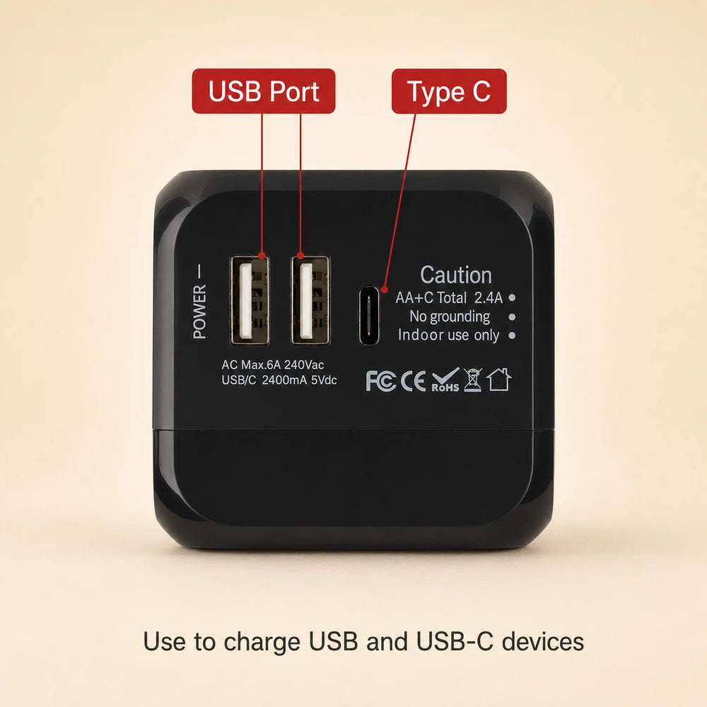 Universal Travel Power Adapter