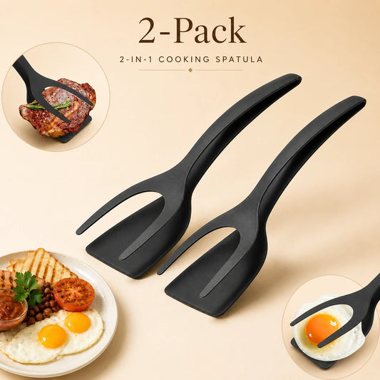Multifunctional Grip Flip Spatula