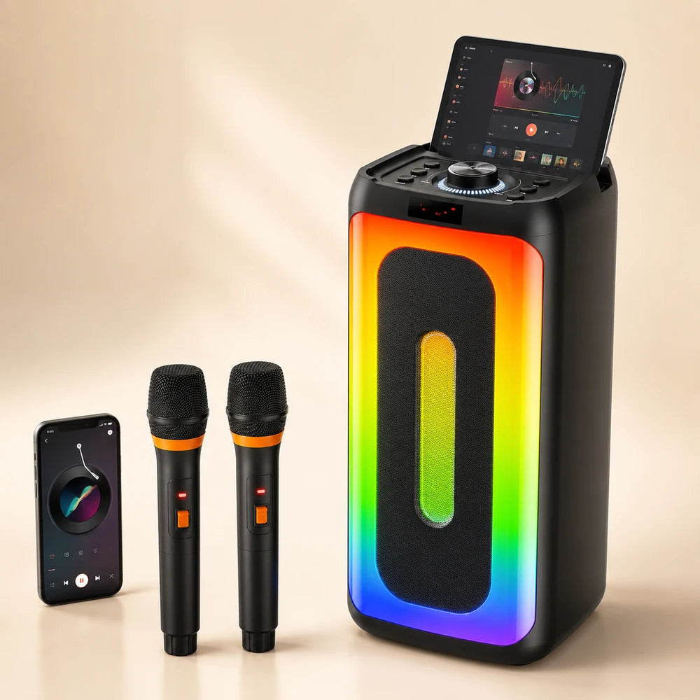 Portable Karaoke Bluetooth Speaker