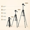 Aluminum Camera Phone Travel Tripod
