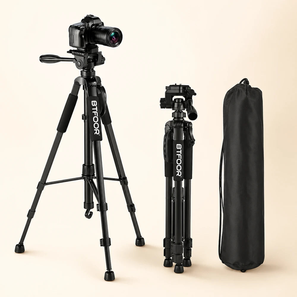Aluminum Camera Phone Travel Tripod