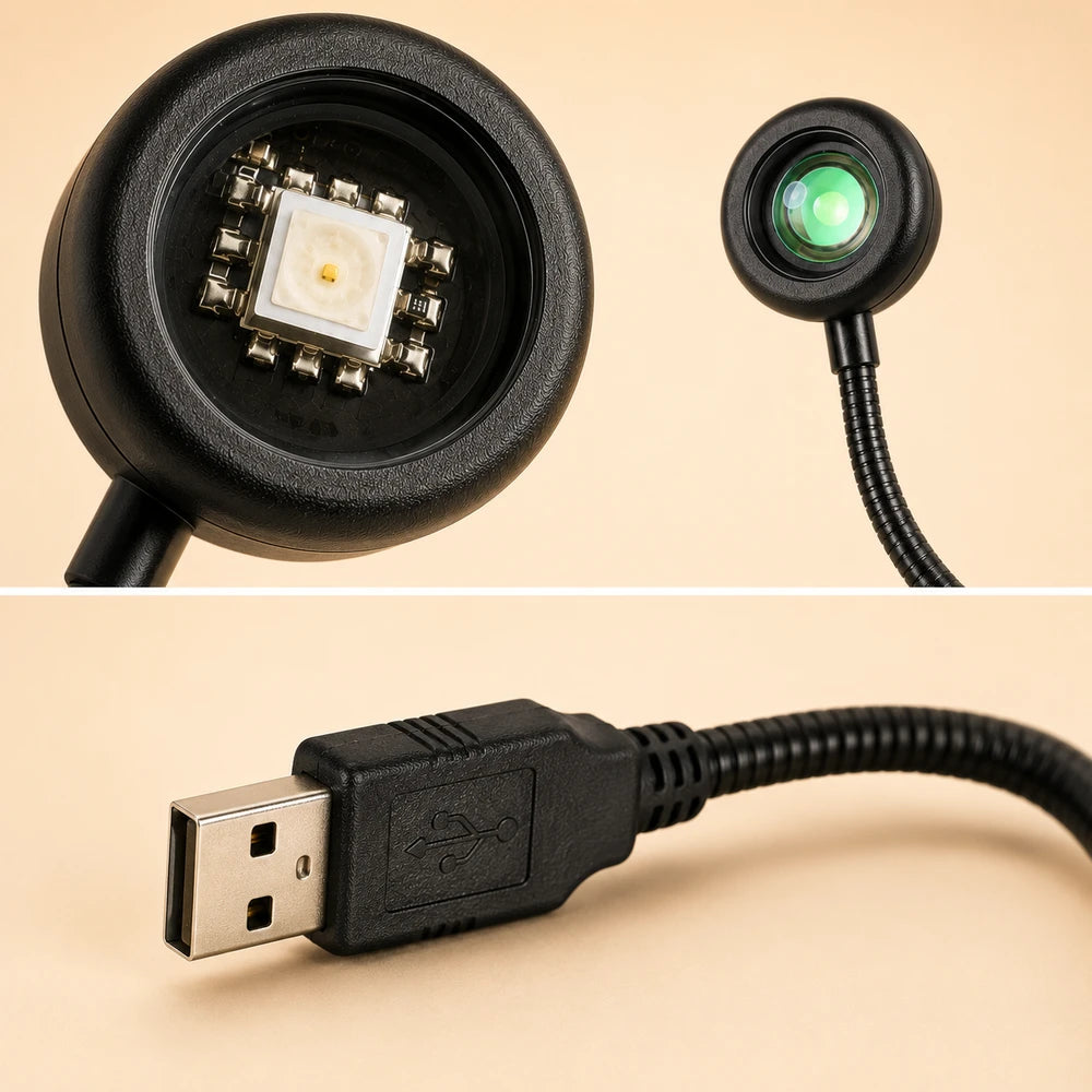 USB Sunset Projection Lamp