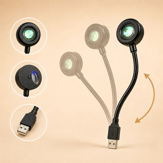 USB Sunset Projection Lamp