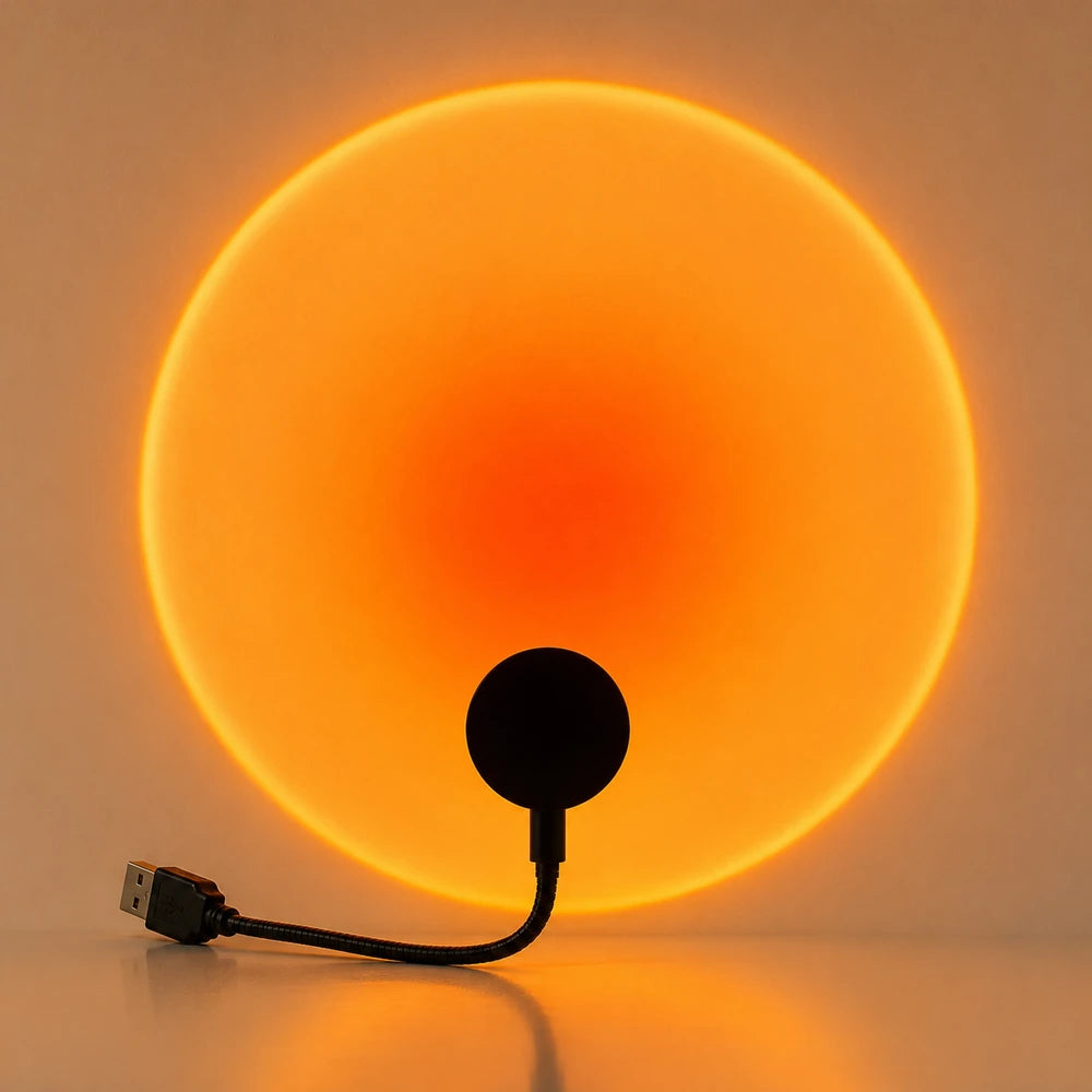 USB Sunset Projection Lamp