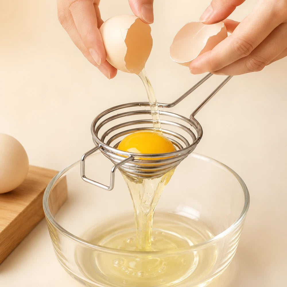 Stainless Steel Egg Yolk Separator