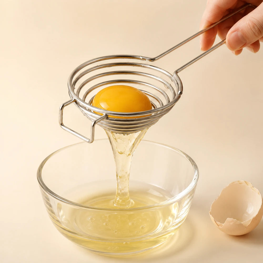Stainless Steel Egg Yolk Separator