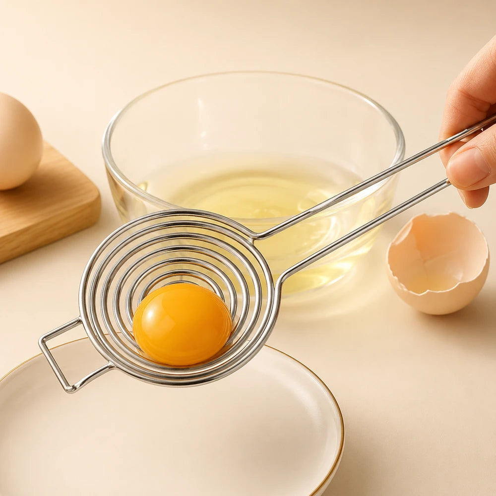 Stainless Steel Egg Yolk Separator