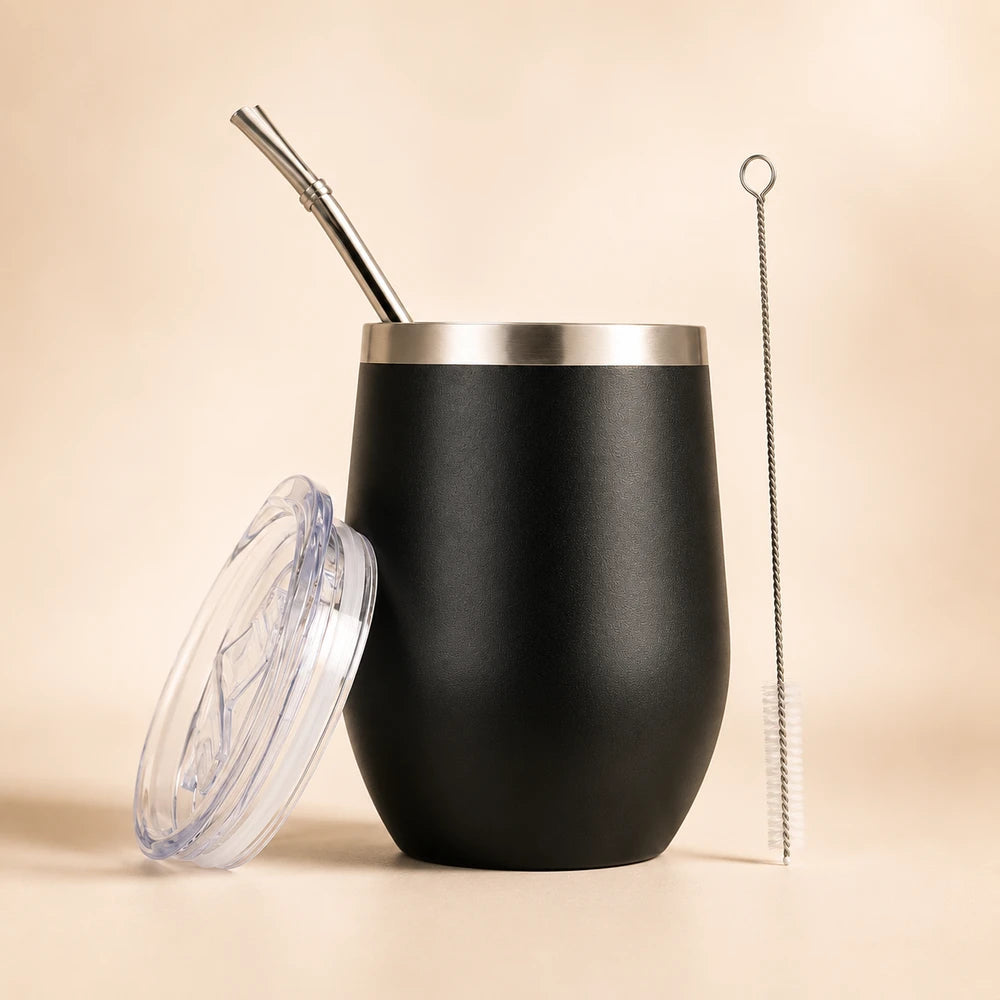 Stainless Steel Yerba Mate Gourd Set