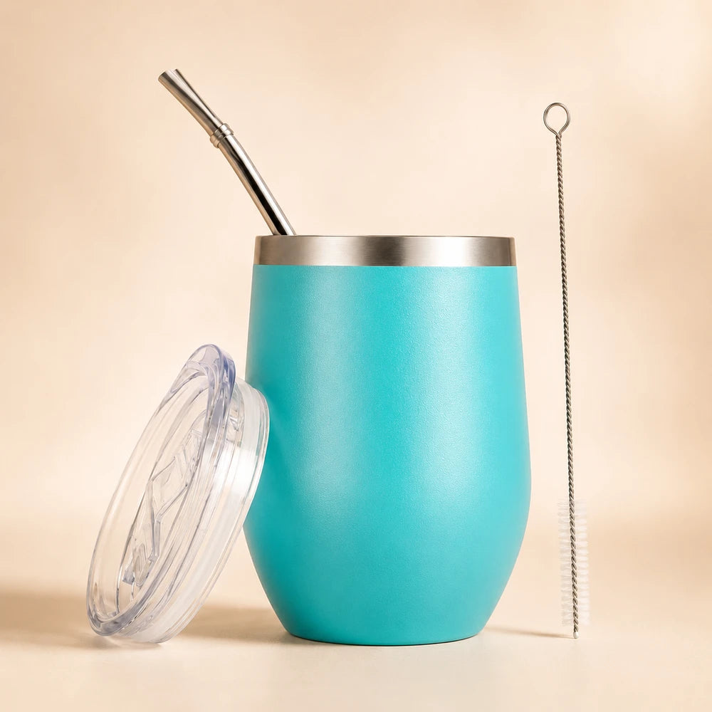 Stainless Steel Yerba Mate Gourd Set