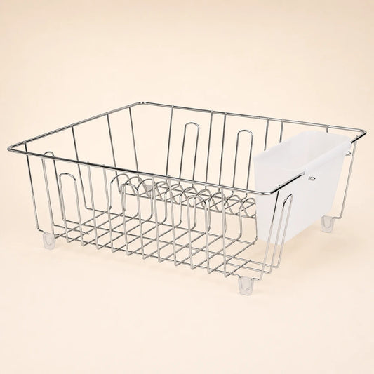 Compact Stainless Steel Dish Rack