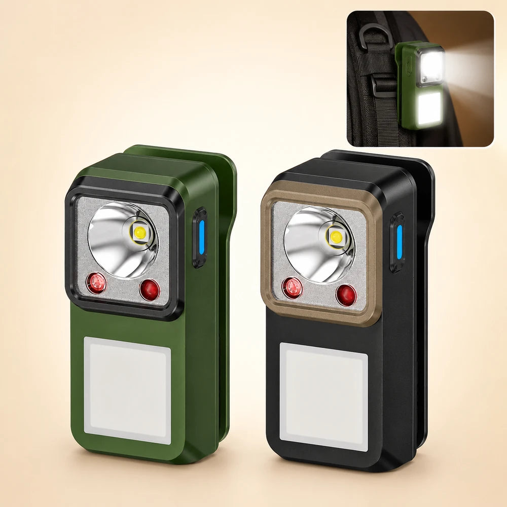 Rechargeable Magnetic LED Camping Flashlight