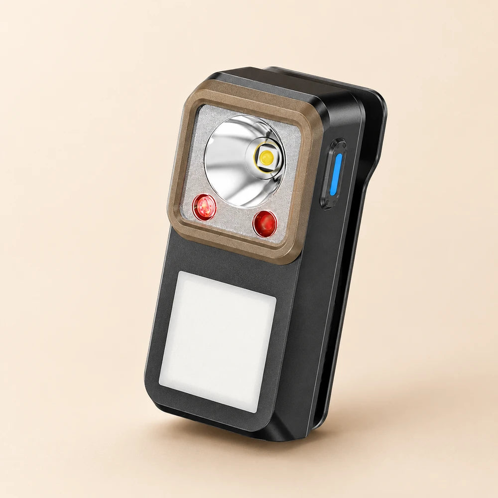 Rechargeable Magnetic LED Camping Flashlight