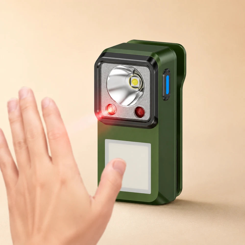 Rechargeable Magnetic LED Camping Flashlight