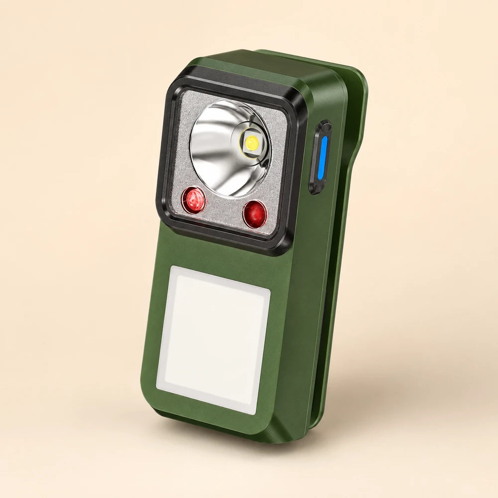 Rechargeable Magnetic LED Camping Flashlight