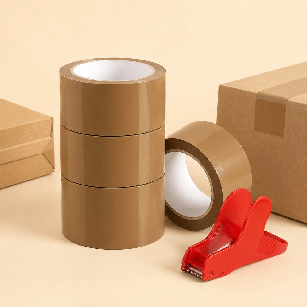 Heavy-Duty Brown Packing Tape