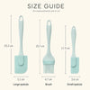 Silicone Baking Spatula and Brush Set