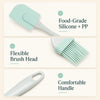 Silicone Baking Spatula and Brush Set