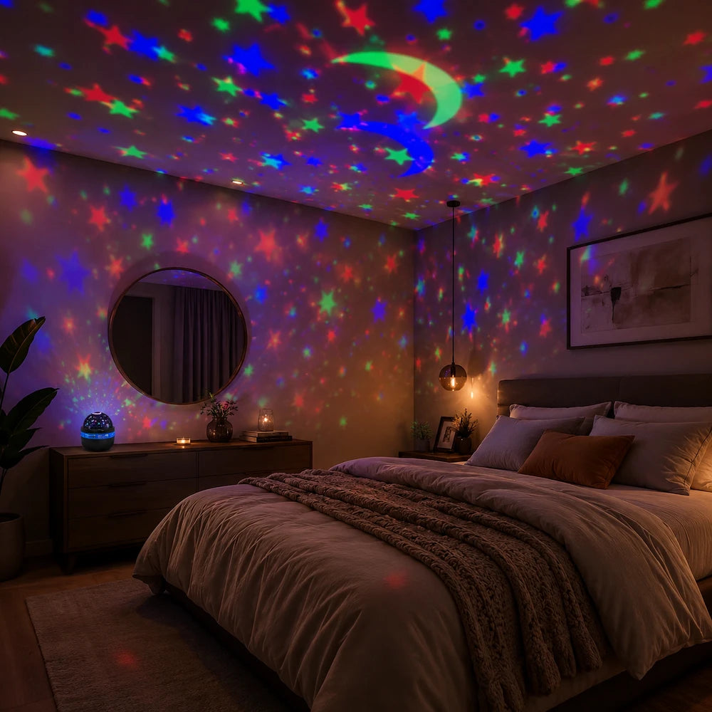 LED Starry Sky Night Light Projector