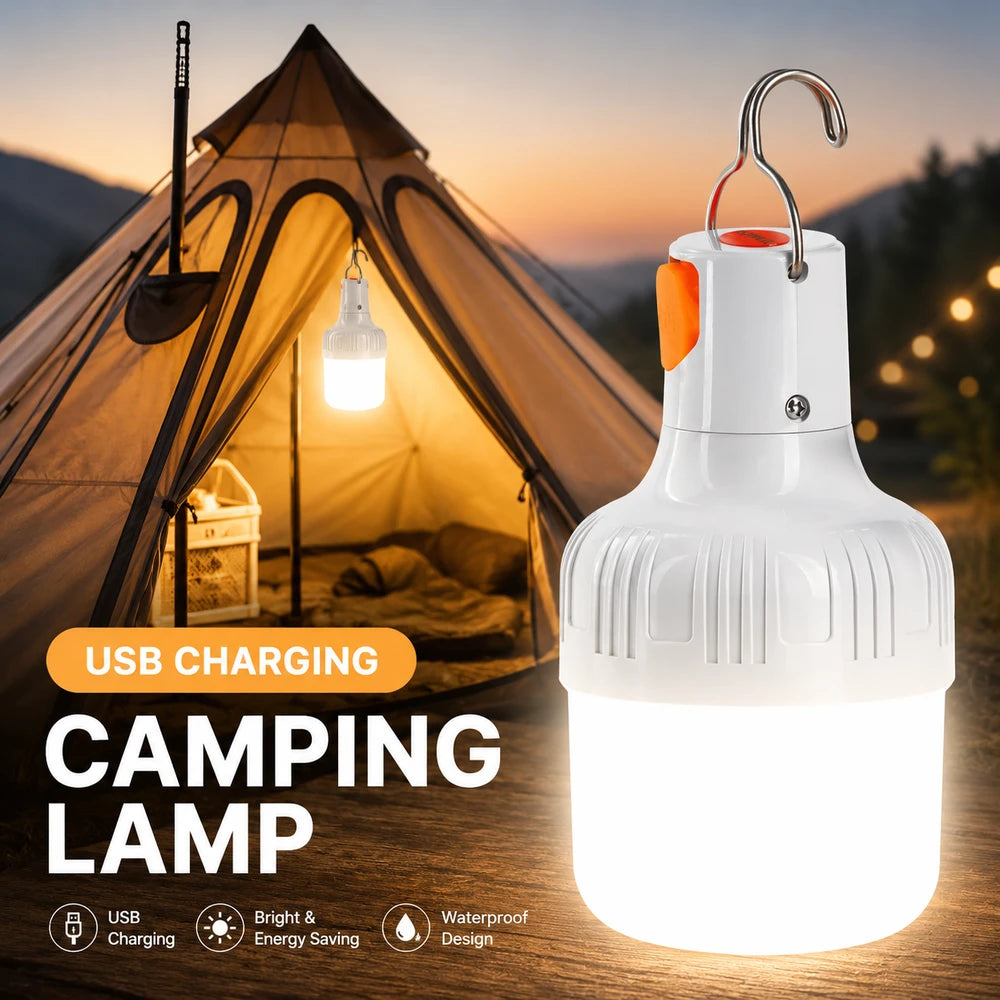 Rechargeable LED Hanging Emergency Lamp
