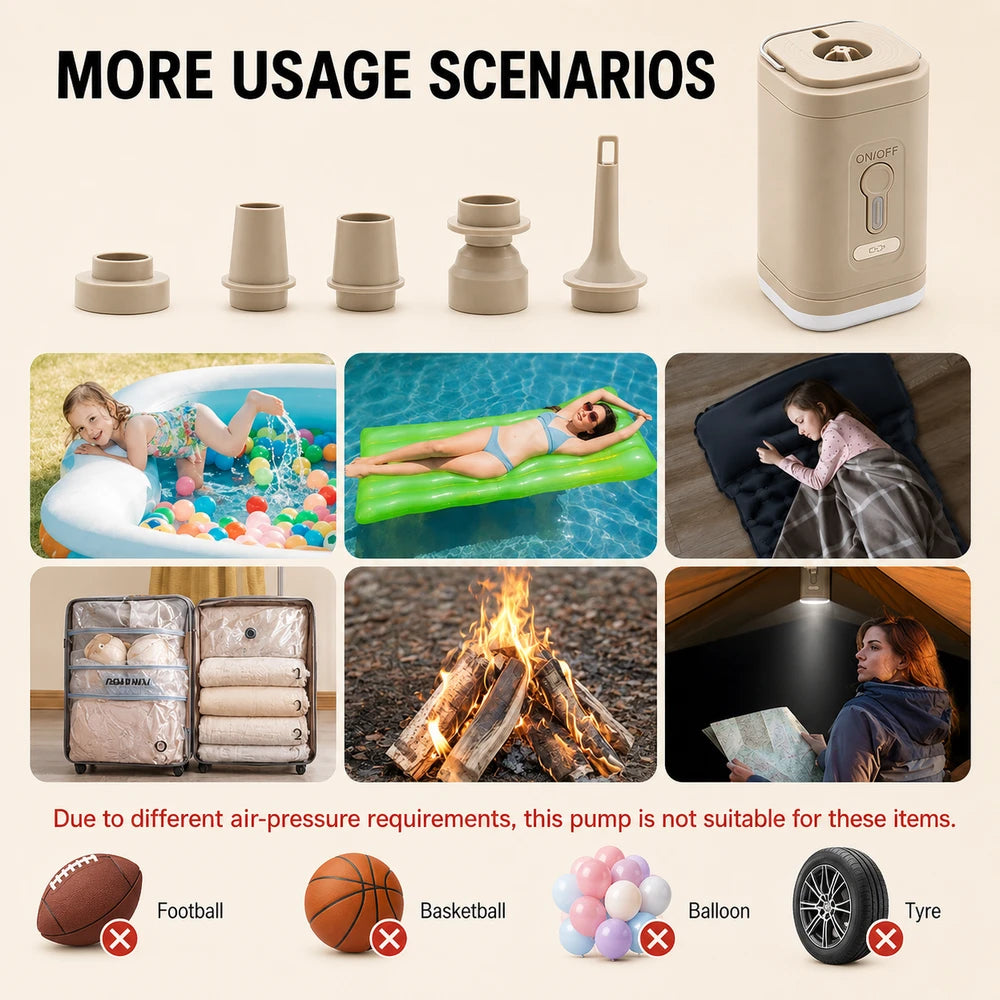 Mini Electric Inflatable Pump