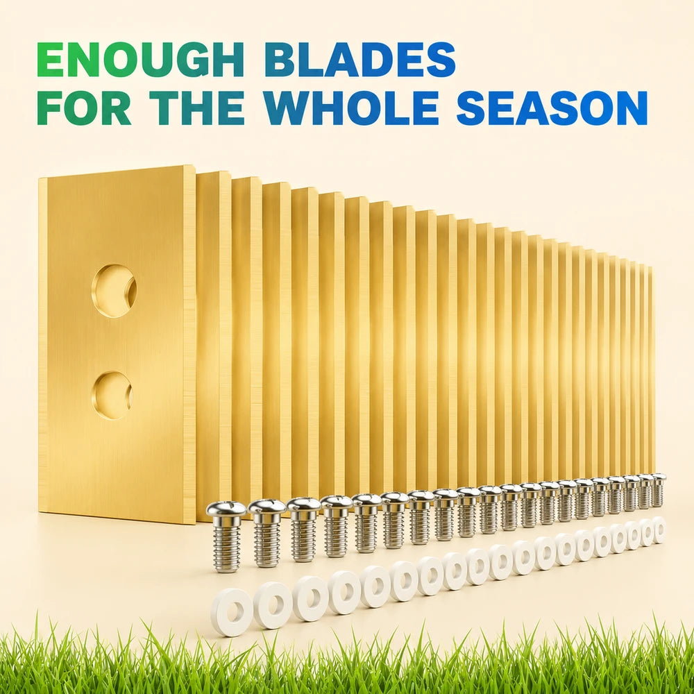 Titanium Robotic Lawnmower Replacement Blades