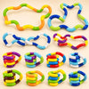 Rainbow Circle Fidget Rope Twist Toy
