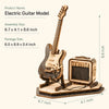 Robotime ROKR Electric Guitar Wooden Puzzle