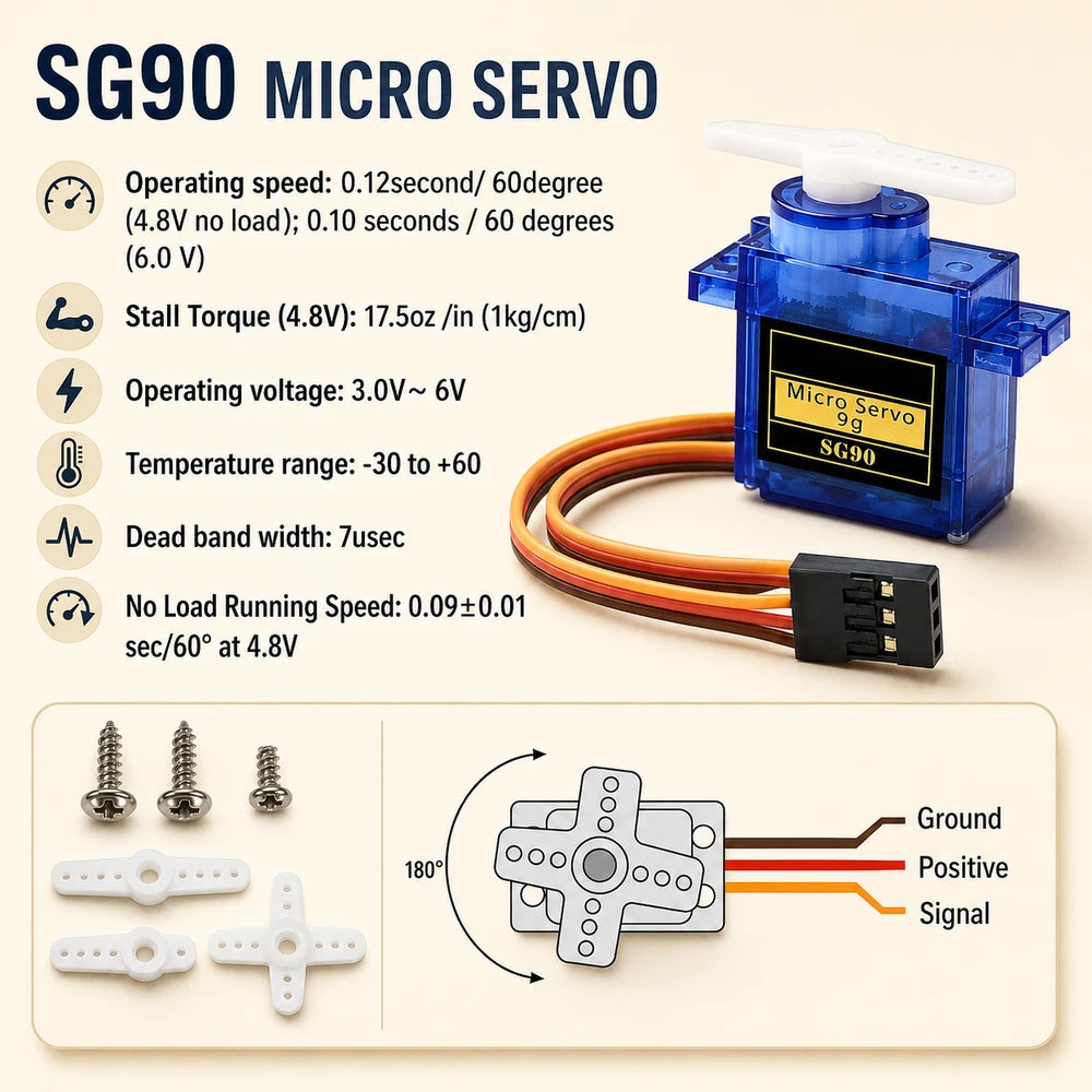 Micro Servo Motor Kit