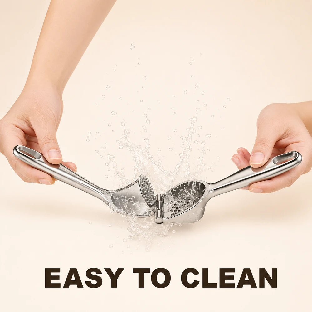 Zinc Alloy Garlic Press