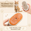 Electric Pet Steam Grooming Brush