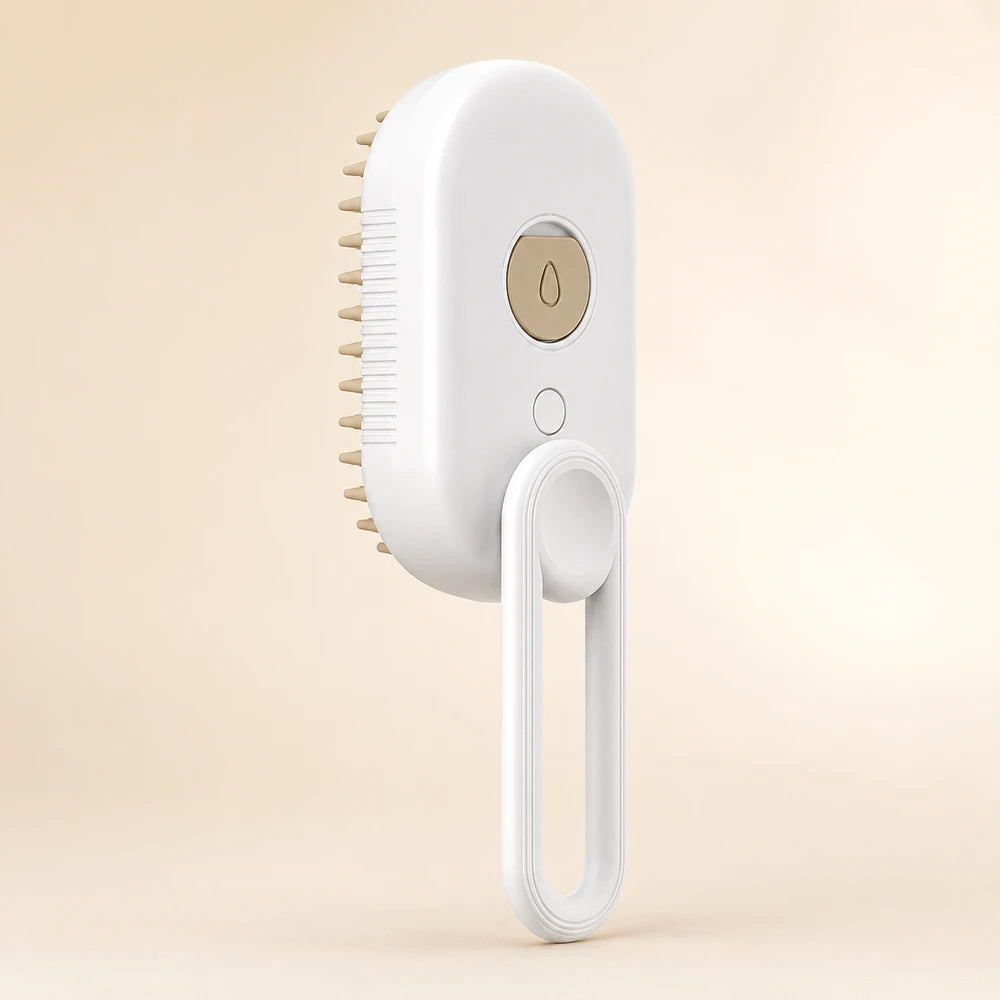 Electric Pet Steam Grooming Brush