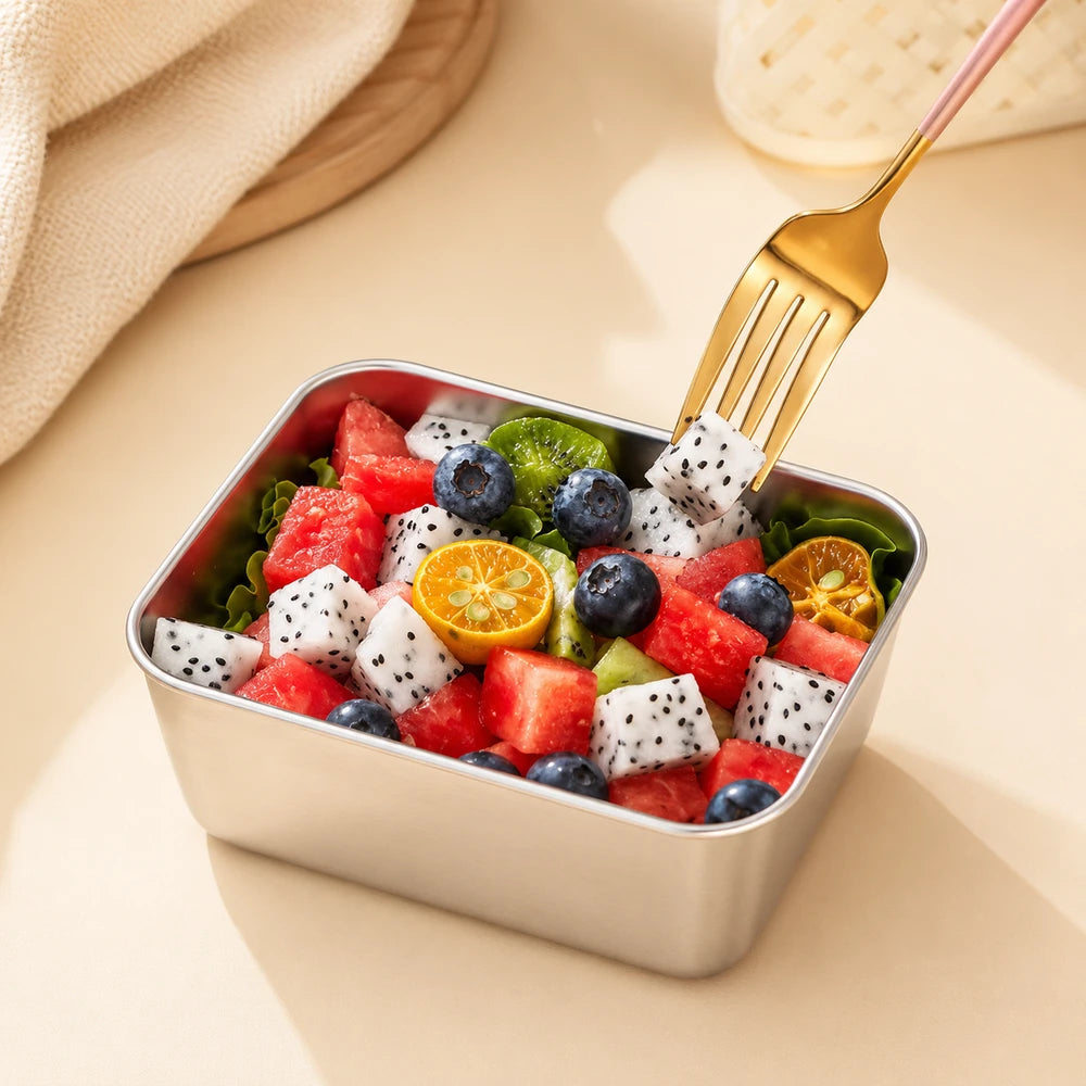 Stainless Steel Food Storage Containers Set