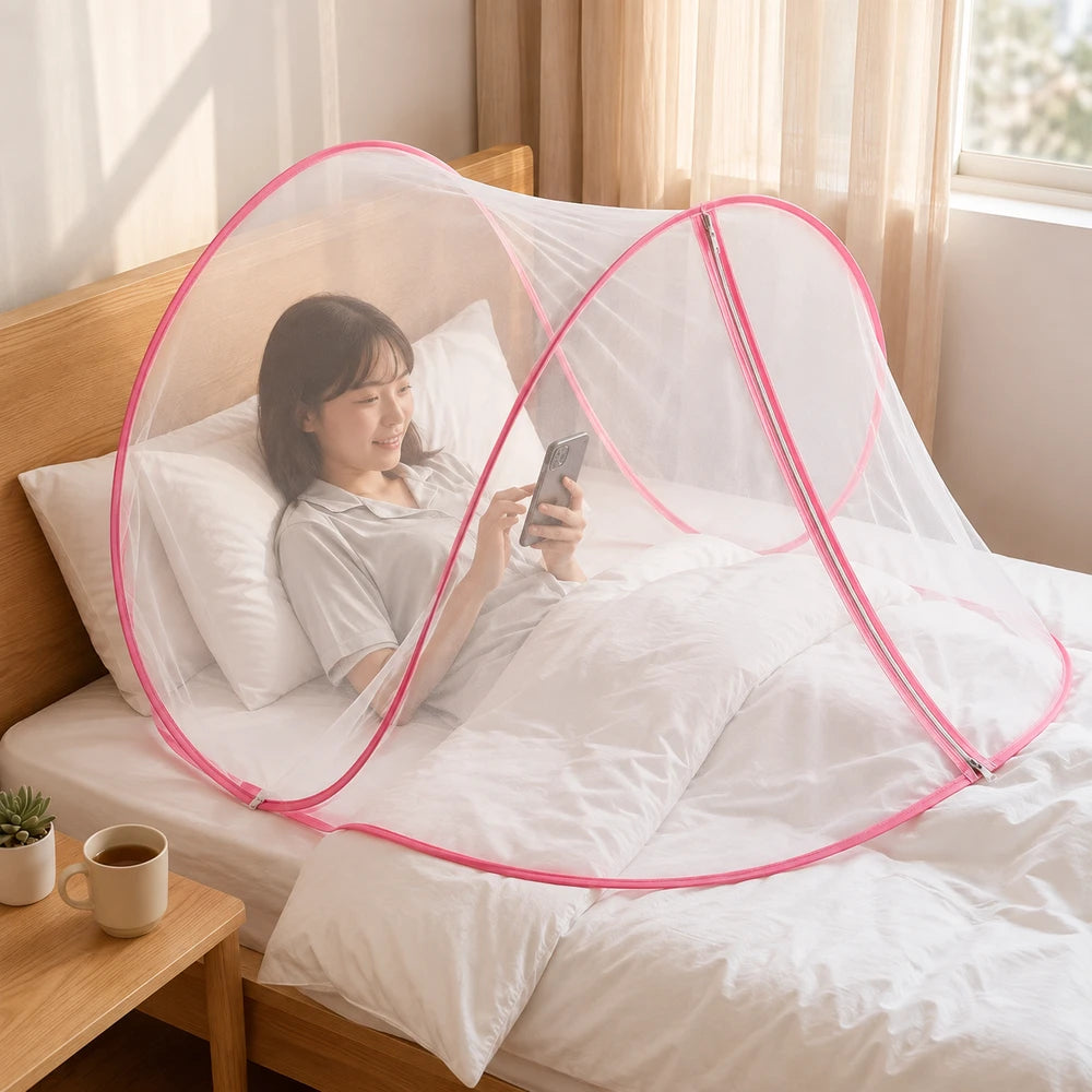 Foldable Single Bed Mosquito Net Tent