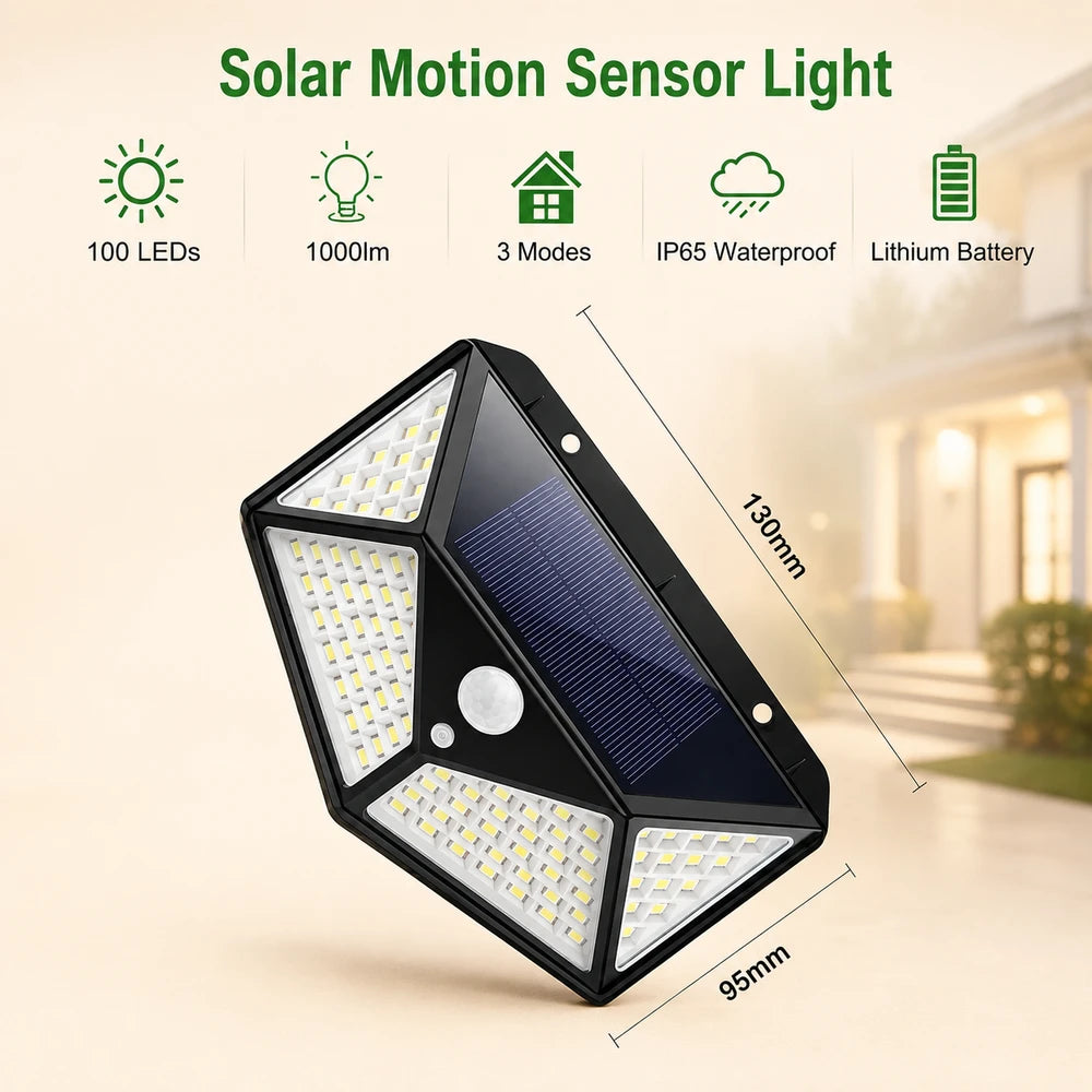 Outdoor Solar Motion Sensor Light