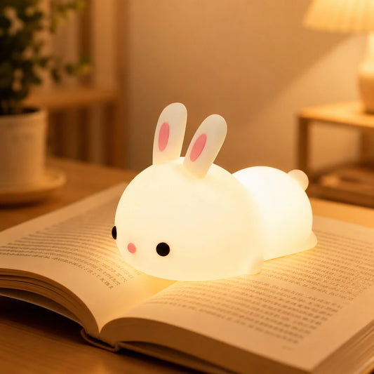 Silicone Bunny Night Light