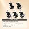 Swivel Rubber Office Chair Wheels