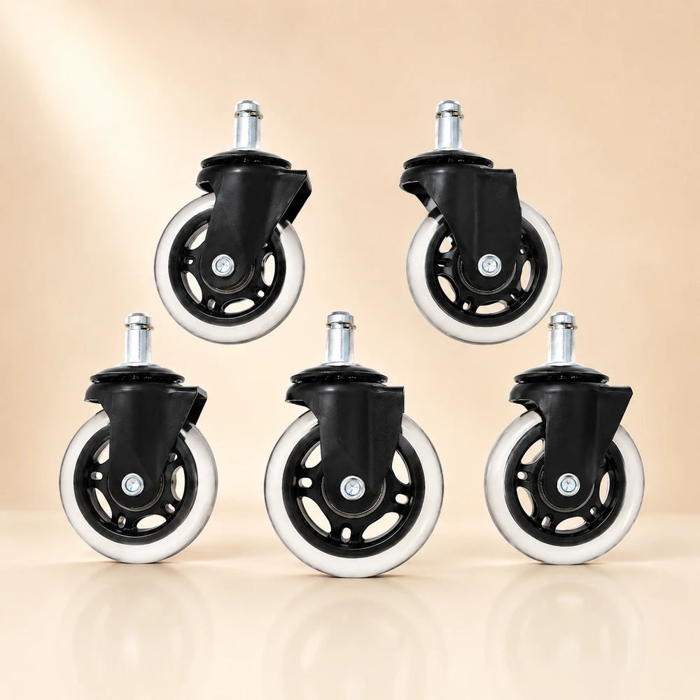 Swivel Rubber Office Chair Wheels
