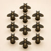 French Vintage Zinc Alloy Bee Handle