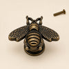 French Vintage Zinc Alloy Bee Handle