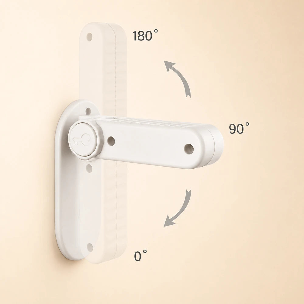 Universal Door Lever Safety Lock