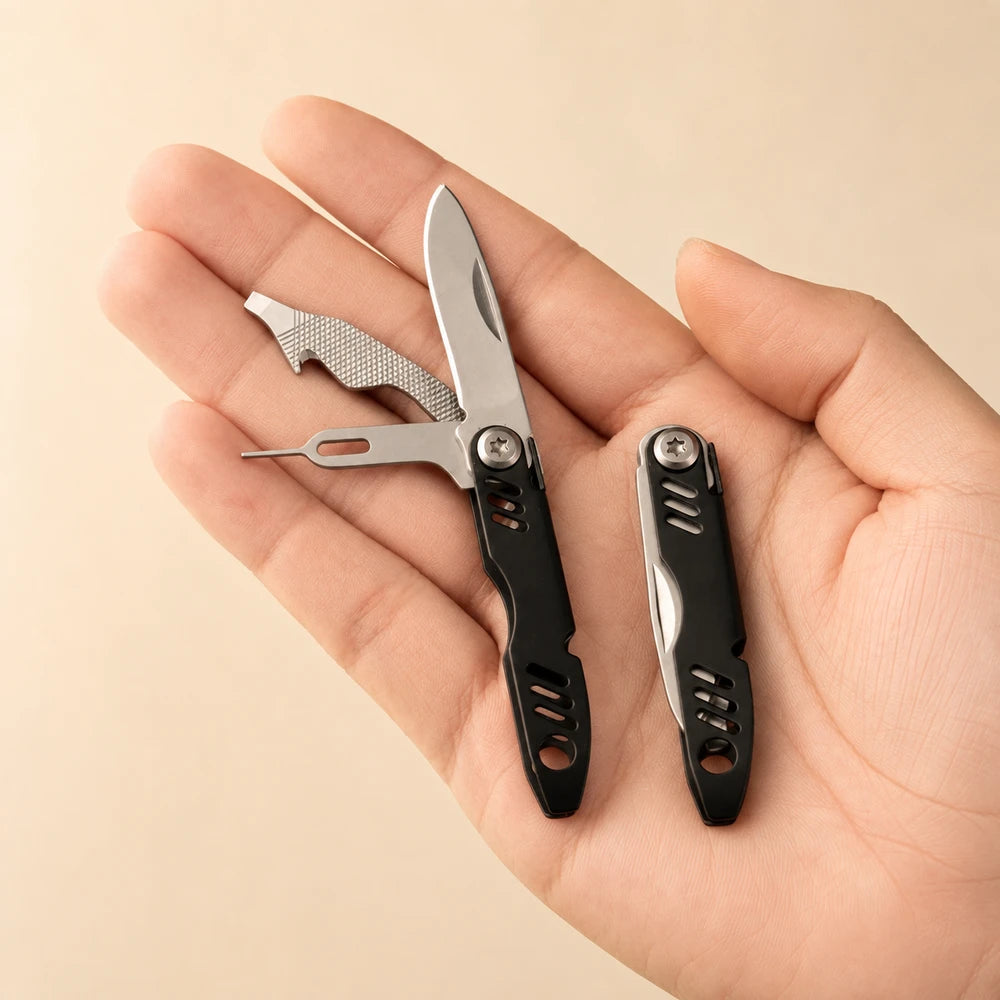 Multi-Functional Folding Pocket Knife
