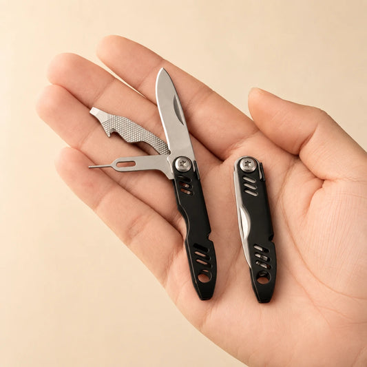 Multi-Functional Folding Pocket Knife