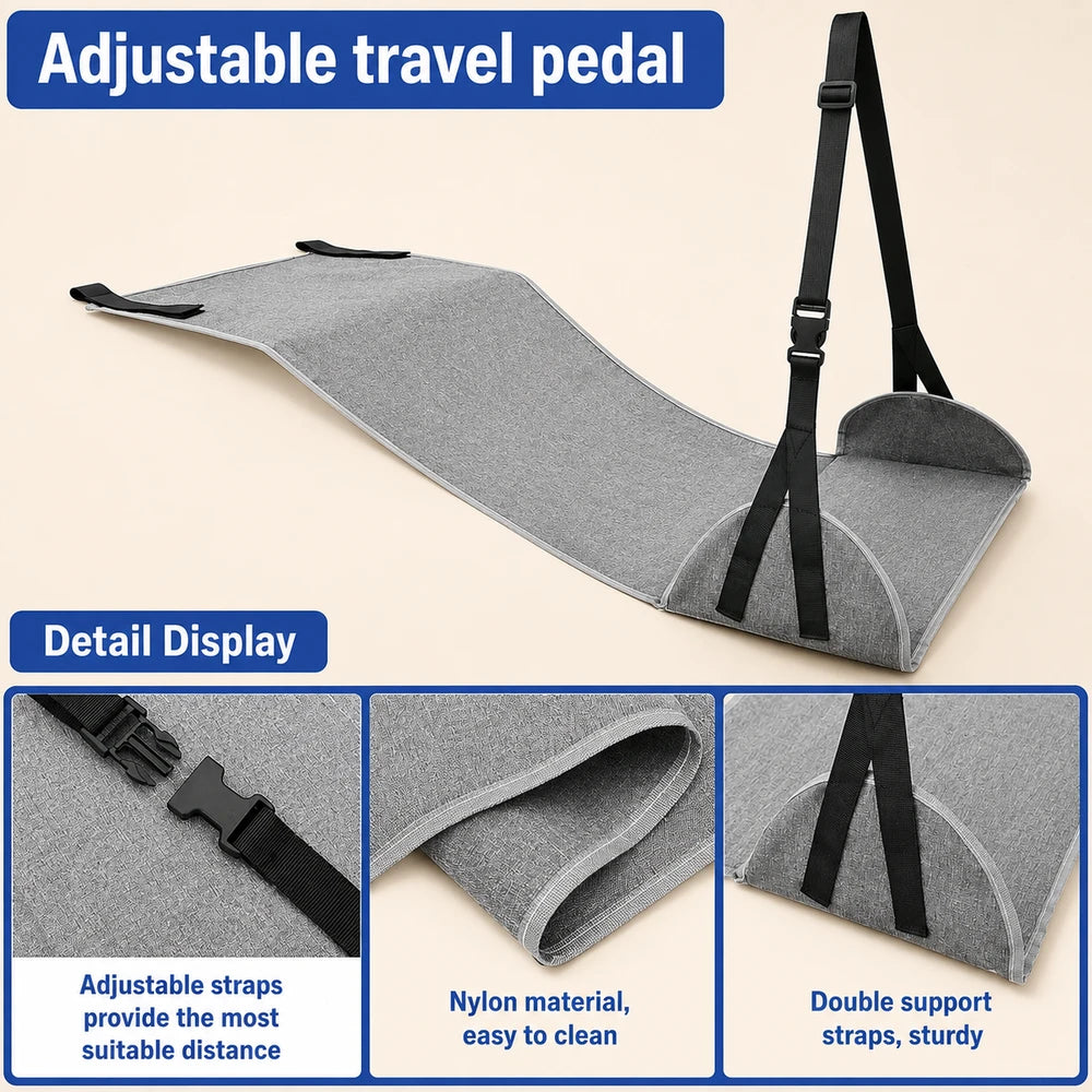 Nylon Airplane Foot Hammock