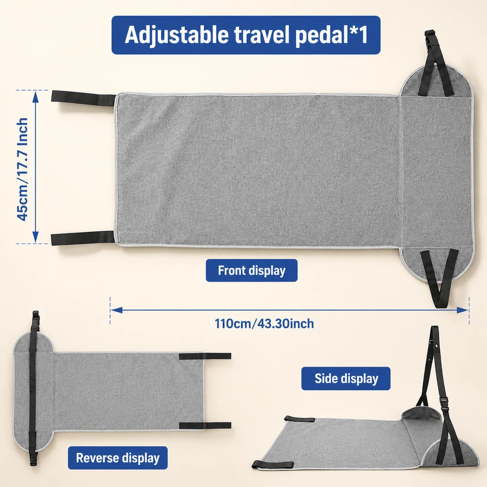 Nylon Airplane Foot Hammock