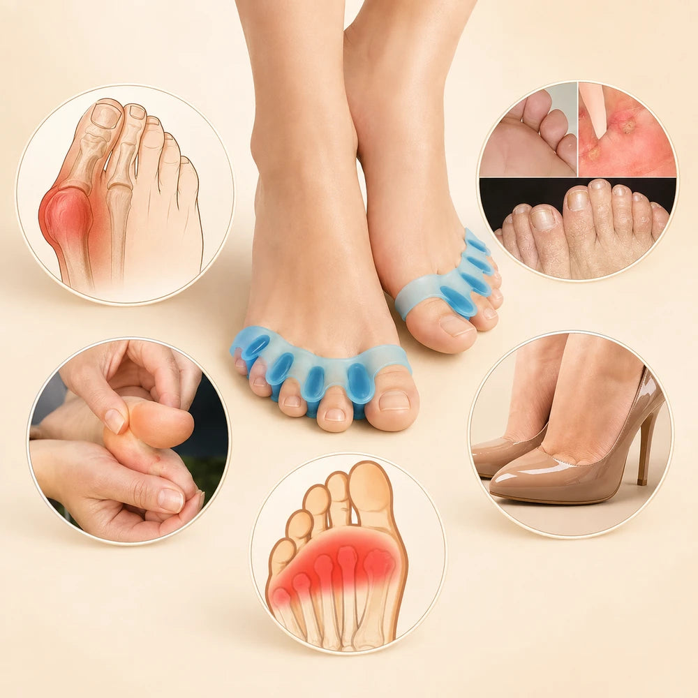 Soft Gel Bunion Corrector Toe Separator