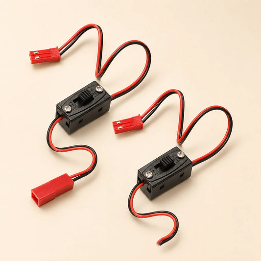 Red RC Receiver Power Switch